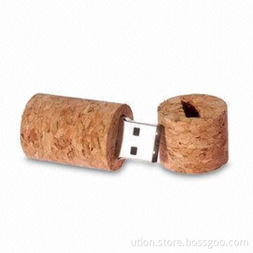 Bootable USB Flash Drive w/ Wooden Design, 1 to 32GB Memory Capacity and 2.0 Interface, Free Samples